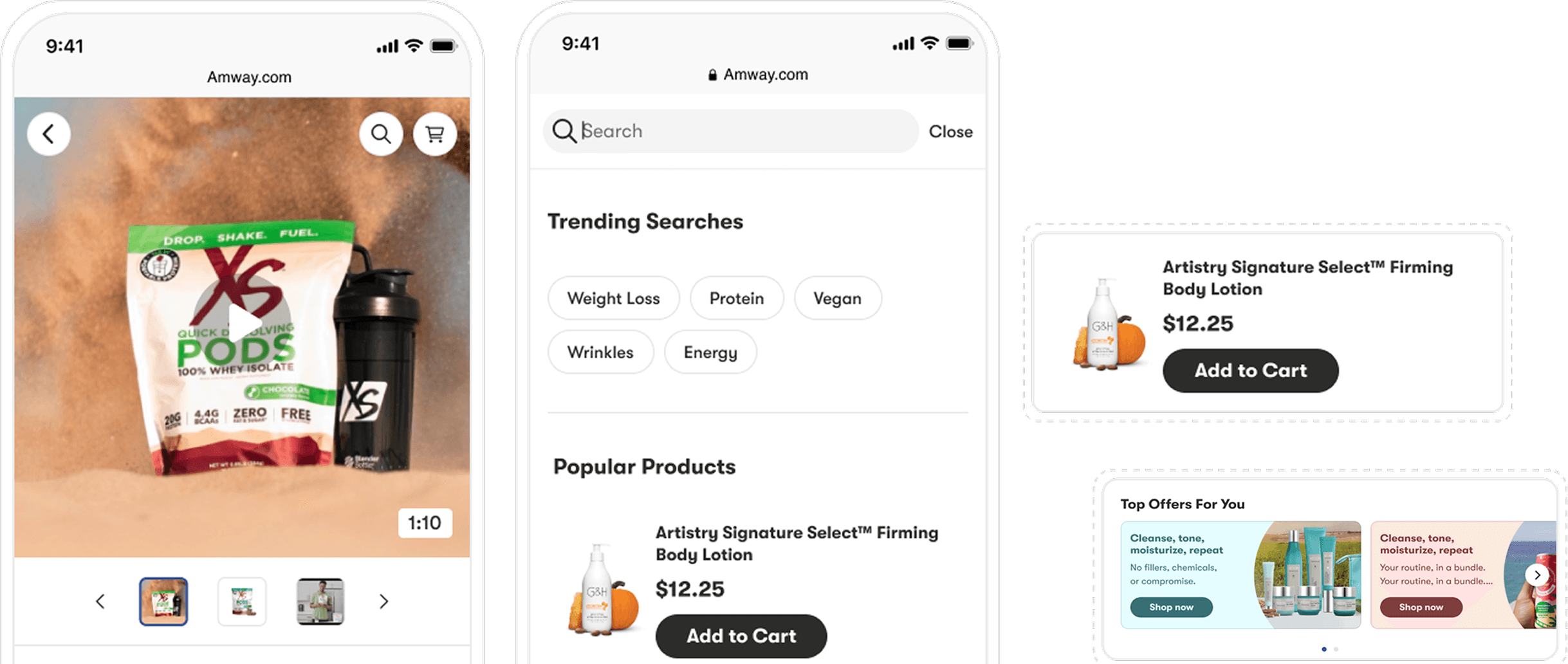 Amway Product Discovery