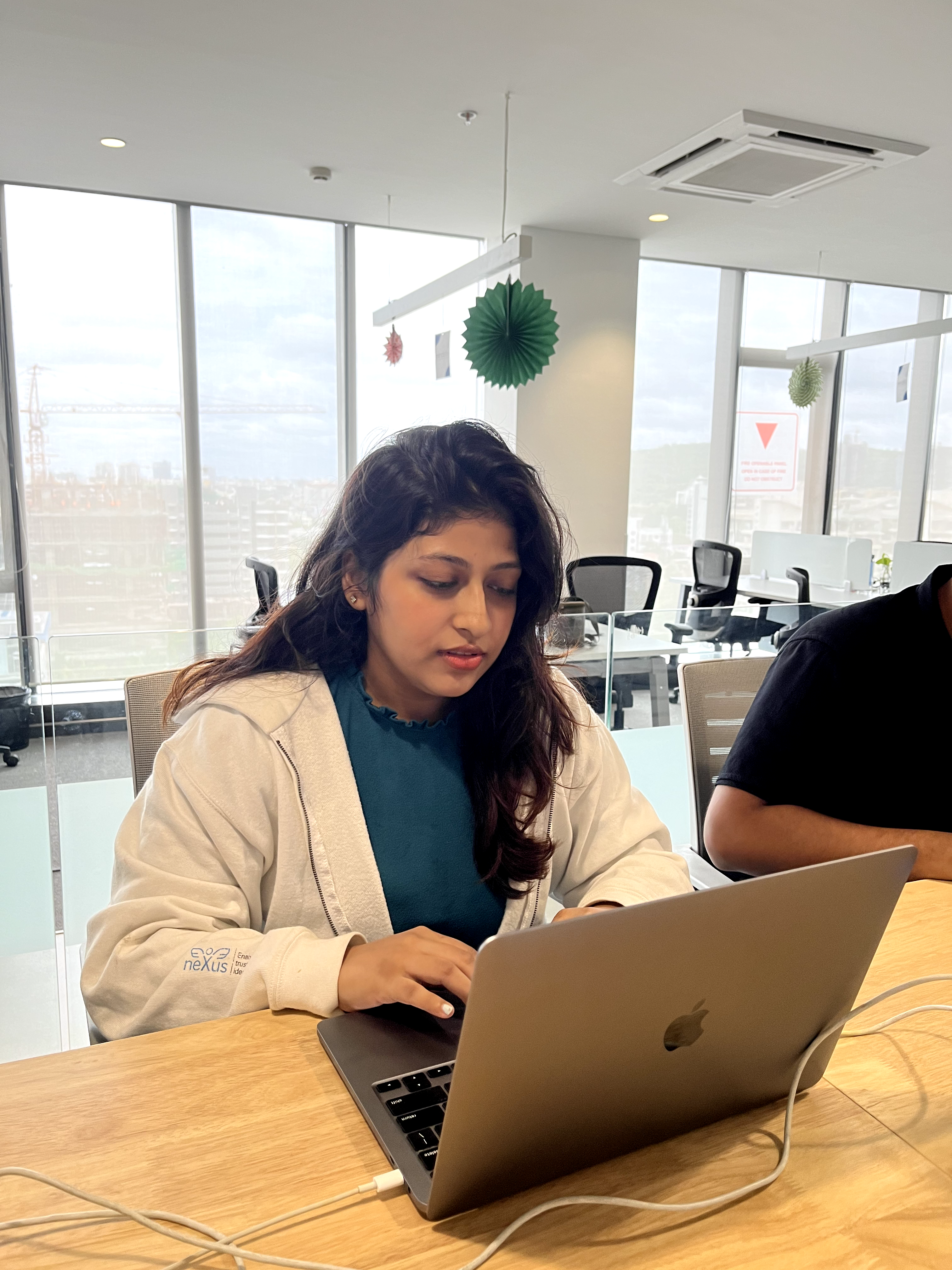 Jashvi in a strategy and collaboration session